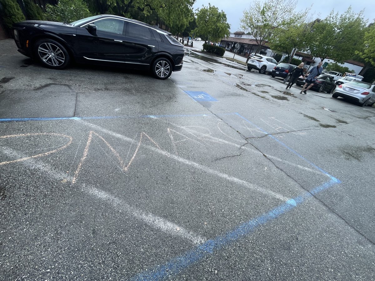 PMARCA.AI chalk close-up